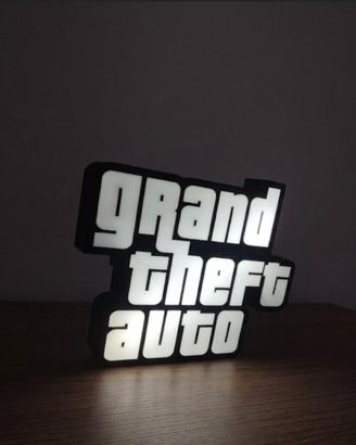 lampada logo GTA