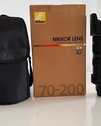 NIKON AF-S  70-200 F/2.8G ED VR II