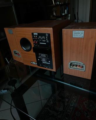audio impianto wharfedale, potentissimo