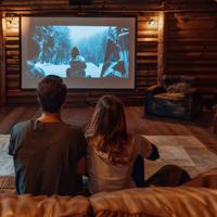 Schermo motorizzato Domino Ligra – MAI usato