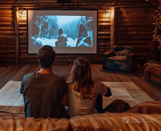 Schermo motorizzato Domino Ligra – MAI usato