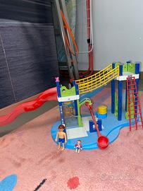 Playmobil 6670 Area Gioco Scivoli Doccia