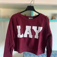 Felpa Lay Rossa tg S