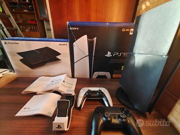 PS5 + 2 Controller + Base Ricarica + cover + base
