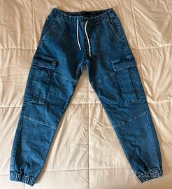Jeans Cargo Uomo Piazza Italia - Taglia S