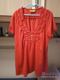 Blusa nuova color corallo