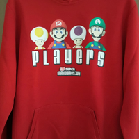 Felpa con cappuccio Super Mario Bros.Wii -Tg M