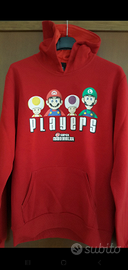 Felpa con cappuccio Super Mario Bros.Wii -Tg M