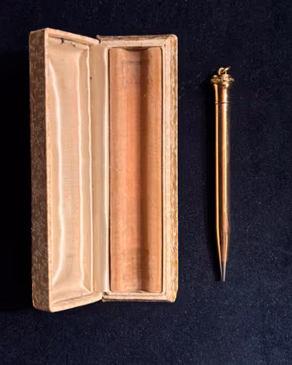 Portamine wahl vintage placcato oro