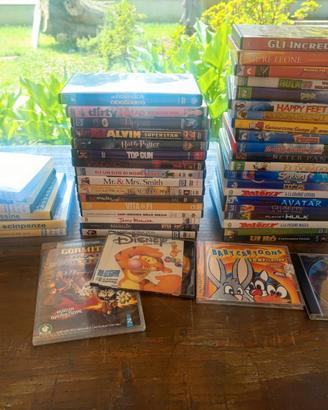 CD DVD FILM E CARTONI PER ADULTI E BAMBINI
