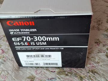 Canon SCATOLA PEREF 70-300mm f 4-5.6 L  IS USM