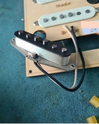 3 pickup SSS Pure Silver-Wound "custom shop'69"