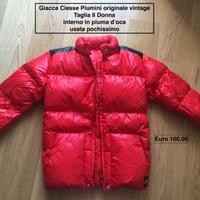 Giacca CS, piumino originale, anni 80