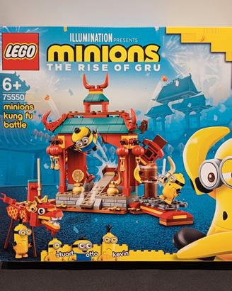 Lego Minions 75550 Battaglia Kung Fu, nuovo