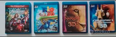 N° 4 DVD Blu-RayFilm per TV 3D