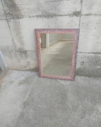 specchio con cornice colorata 61.5x82 spe 1,5