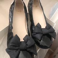 Ballerine in vernice  tg 37 - nere