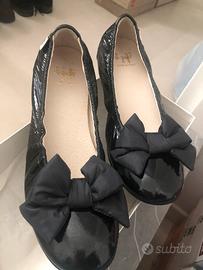 Ballerine in vernice  tg 37 - nere