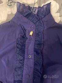 Camicia donna viola Camomilla marca tg46