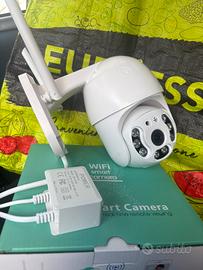 IP cam PTZ Wi-Fi dome wireless per esterno/interni