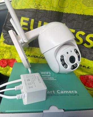 IP cam PTZ Wi-Fi dome wireless per esterno/interni
