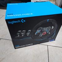 Voltante con pedaliera Logitech G29