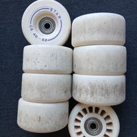 Ruote pattini con cuscinetti 