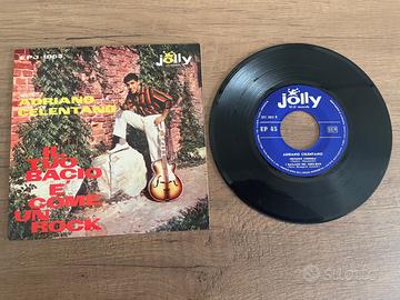 45 giri A.Celentano Il tuo Bacio è come un Rock