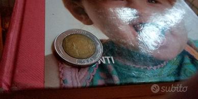 500 lire bimetallica 1987