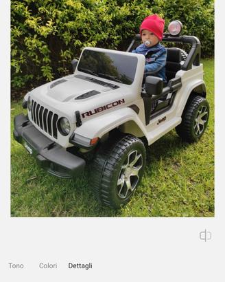 Jeep per bambini con radiocomando