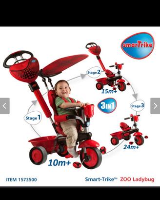 Triciclo Smart trake 3 in 1