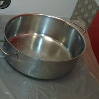 Casseruola bassa larga 31 cm e padella grande 32cm