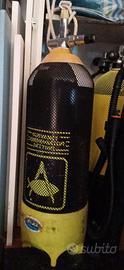 Bombola sub 15 litri subacquea