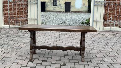 Tavolo rustico in legno massello