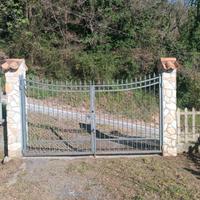 cancello in ferro battuto