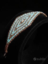 Bracciale vintage 2000 etnico Nativi d'America