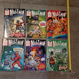 fumetto Night-Man Il Mondo di Rat-Man serie comple