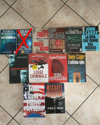 Lotto libri gialli copertina rigida