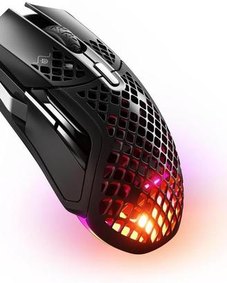Mouse da gioco wireless SteelSeries Aerox 5, RGB