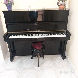 Pianoforte verticale nero lucido Maeari mod Se