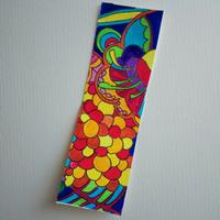 segnalibro dipinto a mano 