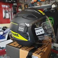 Casco jet blauer blk fluo