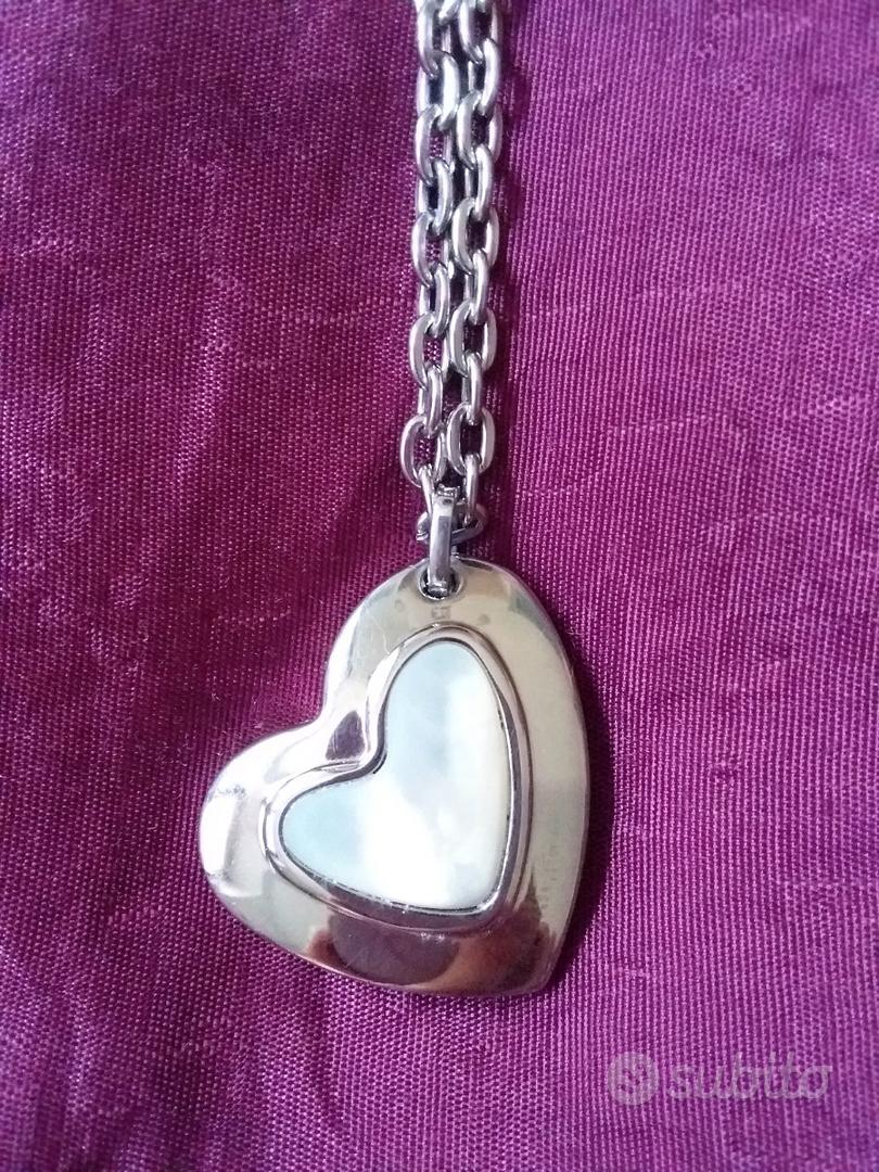 Collana con ciondolo a cuore GOGO Abbigliamento e Accessori In