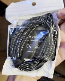 Cavi USB-C 100W set da 5 pezzi