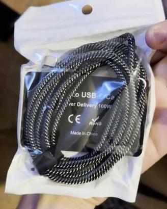 Cavi USB-C 100W set da 5 pezzi