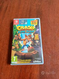Gioco switch Crash Bandicoot trilogy