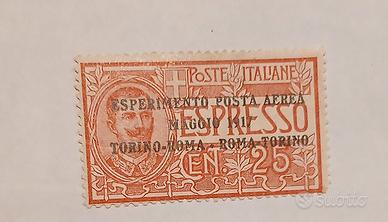 Regno 1917- esperimento posta aerea