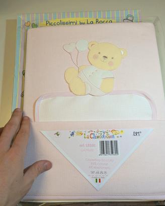 copertine neonato in pile