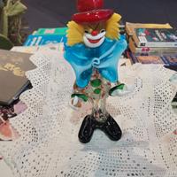 Clown vetro murano 