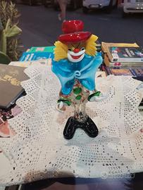 Clown vetro murano 